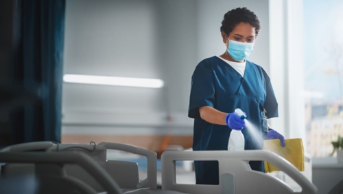 Nitrilo pirštinės alergiškoms rankoms N71 kemikvesta